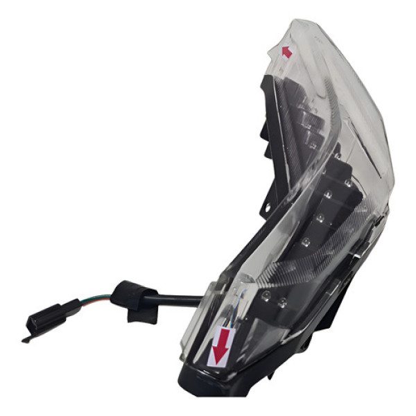 Pisca Dianteiro Esq Kymco Ak 550i 22/24 Orig Detalhes 54846 Preto