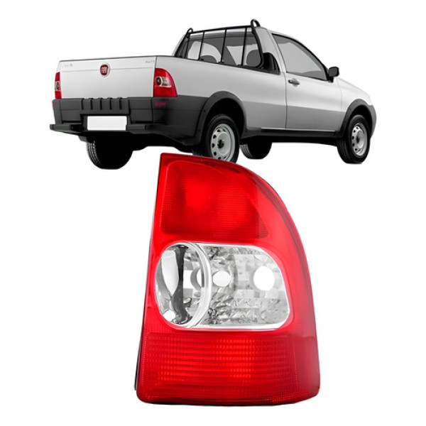 Lanterna Traseira Strada Bicolor 2001 A 2004