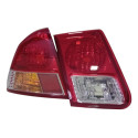 Kit Lanternas Traseiras Canto + Mala Civic 2004 A 2006 Lado
