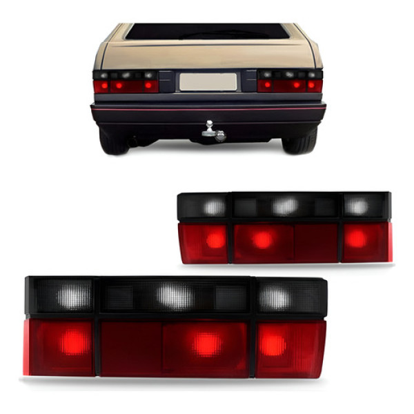 Jogo Sinaleira Traseira Gol 1987 1988 89 90 91 92 93 1994 Fu