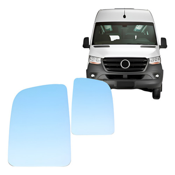 Par Lente Retrovisor Sprinter 20 A 22 Sem Aquecedor Superior