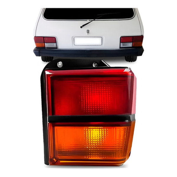 Sinaleira Traseira Belina 83 84 85 86 87 88 89 90 91 Bicolor