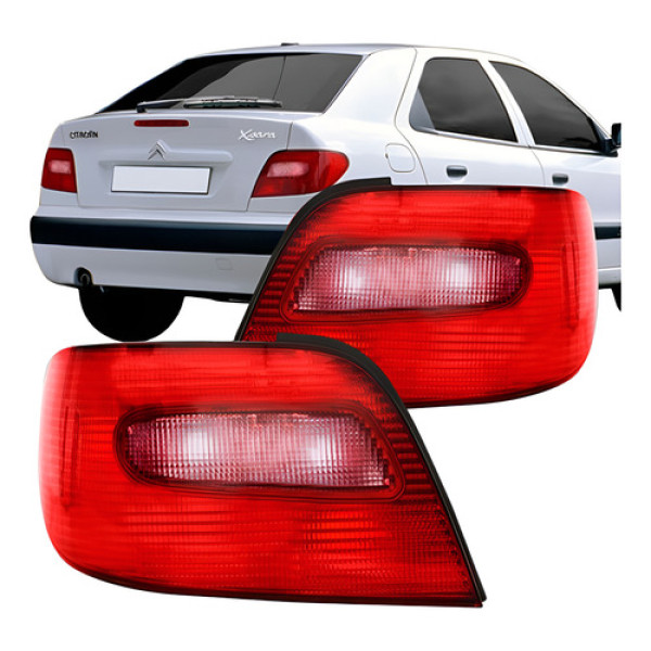 Par Lanterna Traseira Citroen Xsara 2001 2002 2003 2004. Ambos Lados