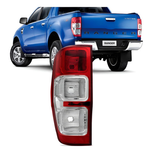 Lanterna Traseira Ranger 2013 2014 2015 2016 Bicolor