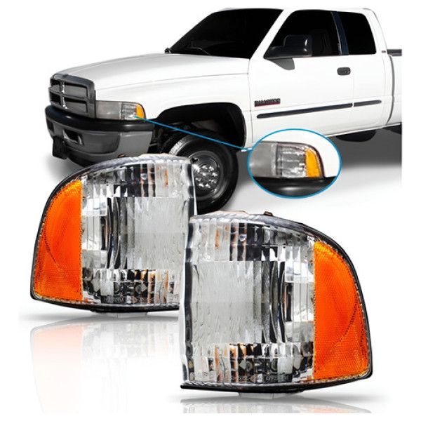 Lanterna Dianteira Pisca Dodge Ram 94 95 96 97 98 99 00 01-