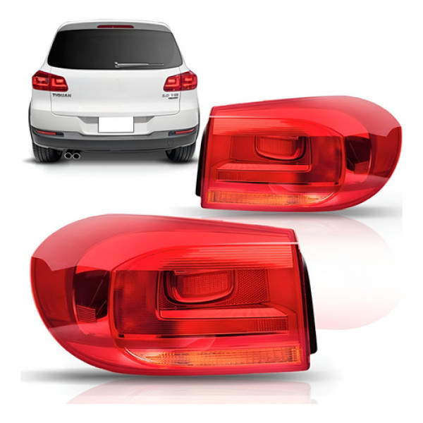 Lanterna Traseira Tiguan 2012 A 2017 Canto