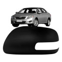 Capa Retrovisor Corolla 2009 A 2013 C/furo Preto