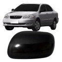 Capa Retrovisor Corolla 2003 2004 2005 2006 2007 Preto Liso