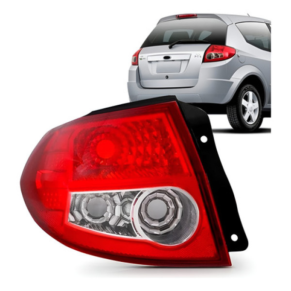 Lanterna Traseira Ka 2008 A 2012 Bicolor Modelo Original