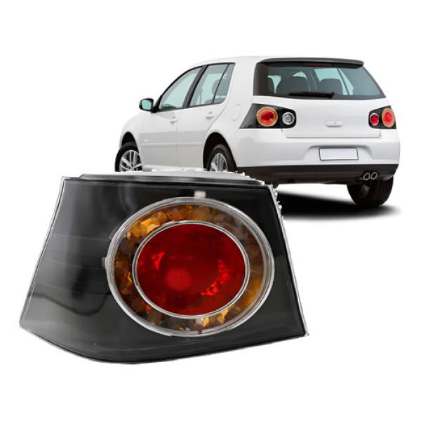 Lanterna Traseira Lado Volkswagen Golf 2008/2012 Fume Canto
