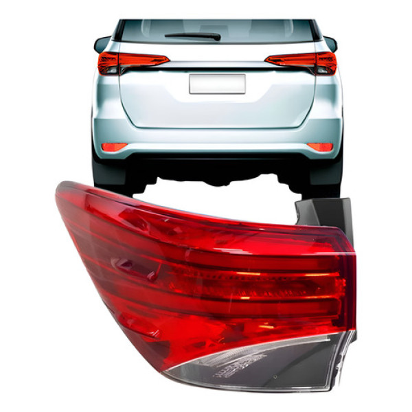 Sinaleira Traseira Hilux Sw4 2016-2019 Canto Com Led. Esquerdo/motorista