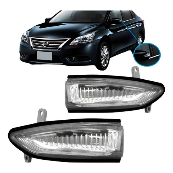 Pisca Seta Retrovisor Nissan Sentra 2013 2014 2015
