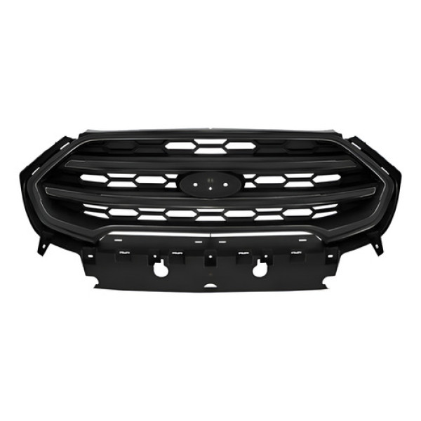 Grade Radiador Ecosport 2017-2019 C/ Friso Cinza Escuro