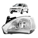 Farol Chevrolet Corsa Montana 2003 Á 2007 Cromado Manual Ty