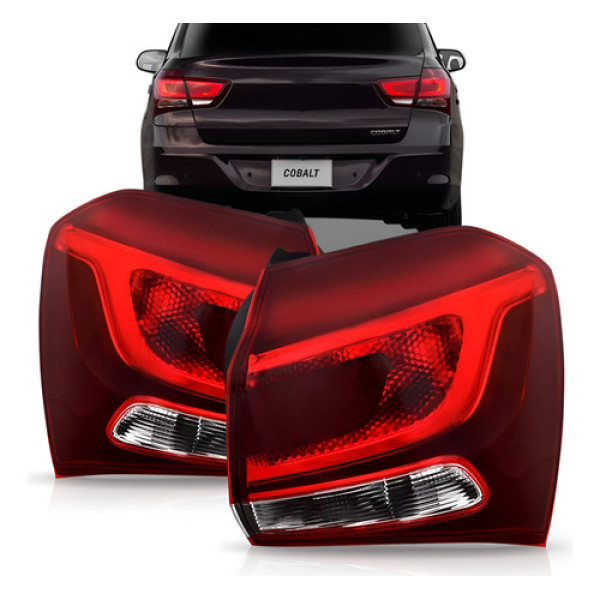 Sinaleira Traseira Chevrolet Cobalt 2017 2018 2019 Canto