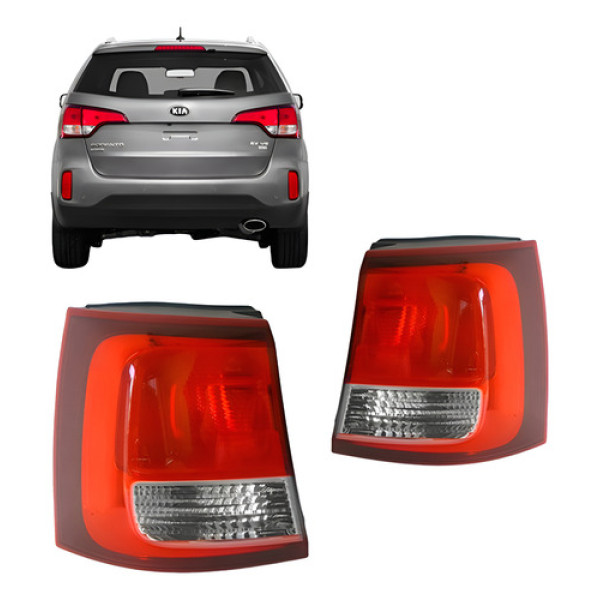 Lanterna Sorento 2013 2014 Canto Traseira Direito/passageiro