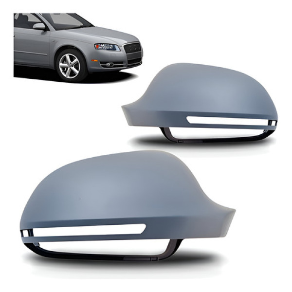 Par Capa Retrovisor Audi A3 2007 2008 2009 2010 Primer