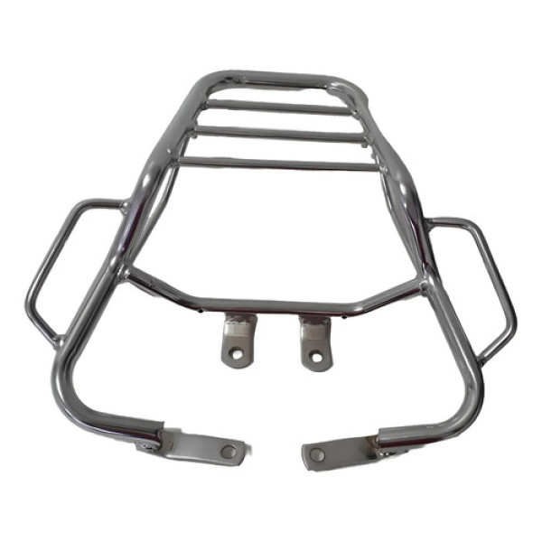 Alça Bagageiro Cg 150 Titan 2009 C/alça Polimet Prateado