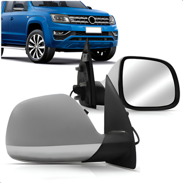 Par Retrovisor Amarok 2016 2017 18 2019 Eletrico Capa Primer
