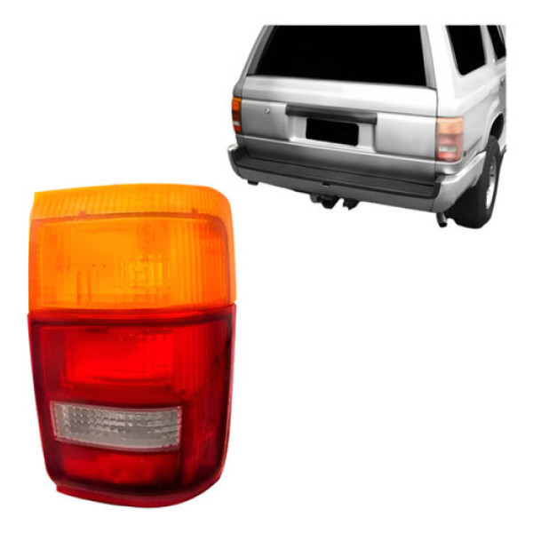 Lanterna Traseira Hilux Sw4 1992 1993 1994 1995 Tricolor