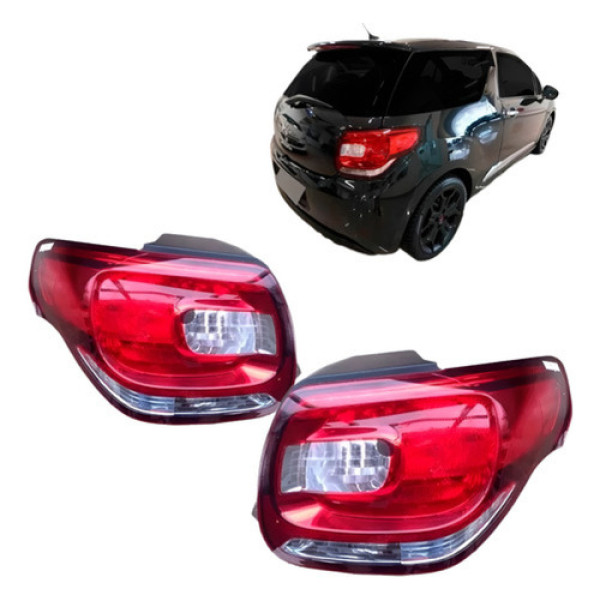 Lanterna Traseira Citroen Ds3 2012 2013 2014 2015