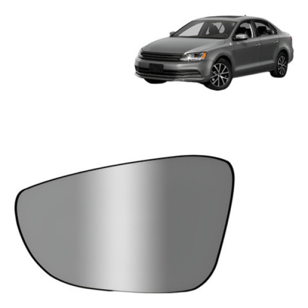 Lente Retrovisor Jetta 2011 2012 2013 2014 Termico Asferico