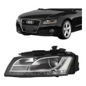 Farol Audi A5 2009 10 2011 Elétrico Com Led Xénon Depo Esq Esquerdo/motorista