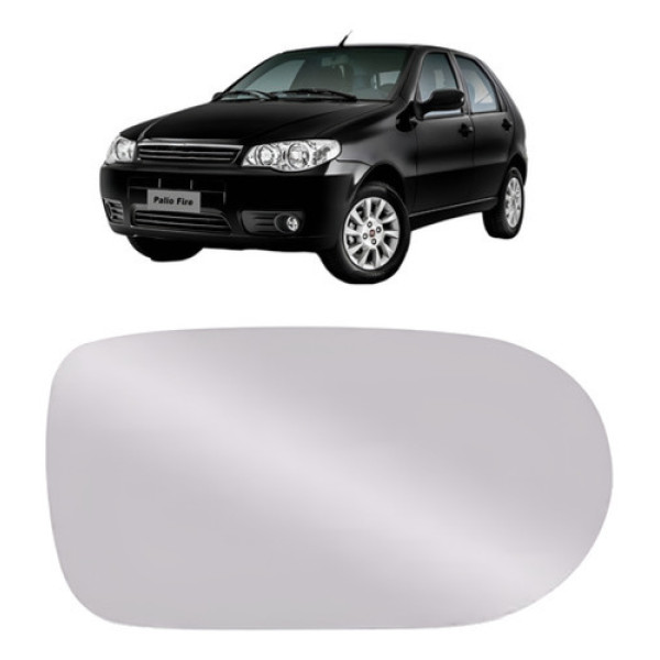 Lente Retrovisor Palio 2011 2012 2013 2014 Modelo Cabeçudo