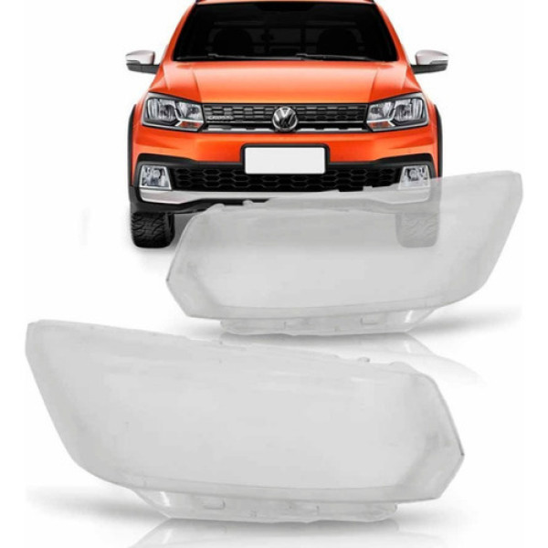 Lente Farol Saveiro 2016 2017 2018 Volkswagem Mega Desconto