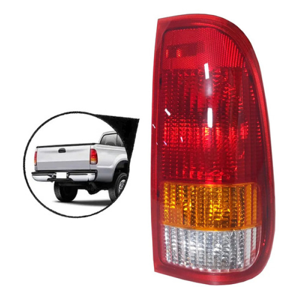 Lanterna Traseira Lado Ford F250 1999 A 2019 Tricolor Tyc