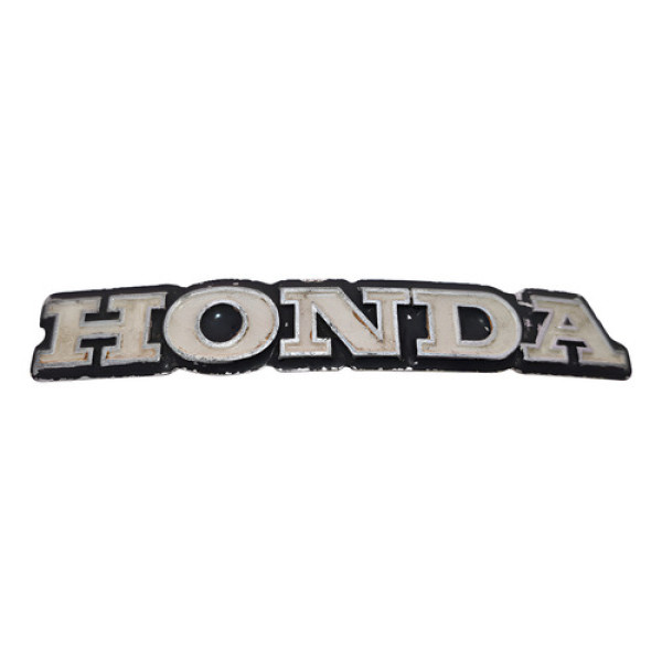 Emblema Dir Honda Cg 125 1979 Original Detalhes 49640 Branco