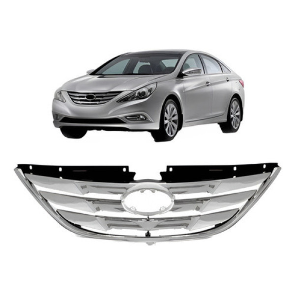 Grade Sonata Hyundai Cromada 2011 2012 2013 2014 Preto