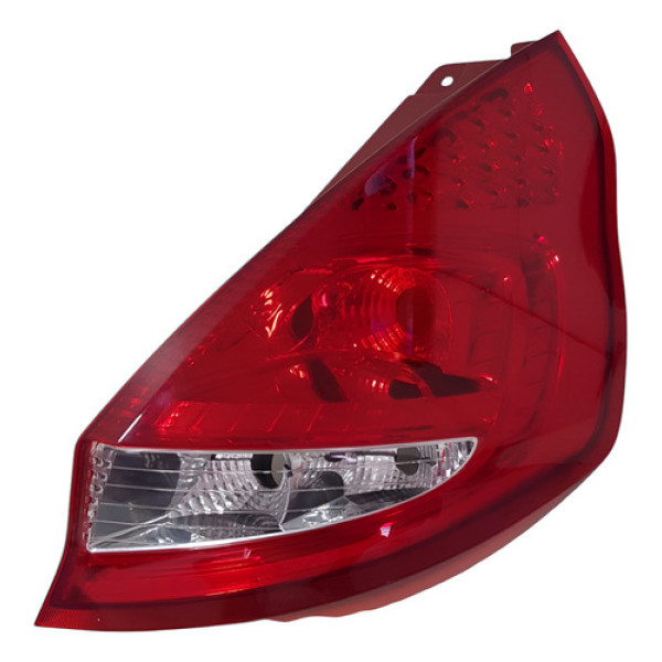 Lanterna Traseira Fiesta Hatch 2011 2012 2013 Mexicano Lisa Direito/passageiro Bicolor