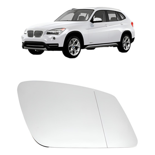 Lente Retrovisor Bmw S1 2012 14 15 16 17 2018 Com Aquecedor