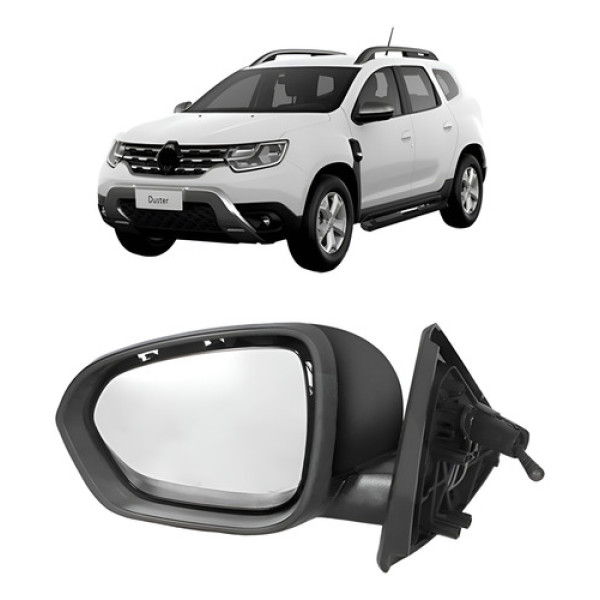 Retrovisor Elétrico C/sensor Temp. Ponto Cego Duster 21 A 2