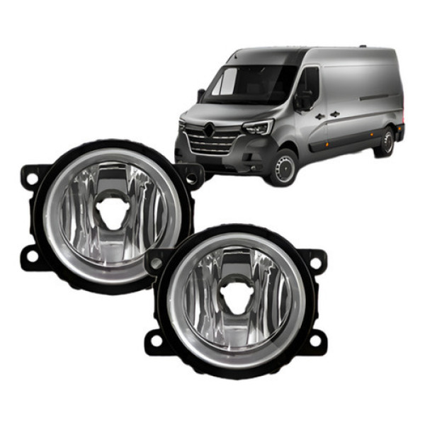 Par Farol De Milha Para Renault Master 2022 2023 2024