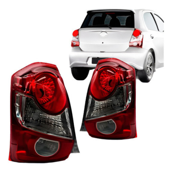 Par Lanterna Etios Hatch 2017 A 2021 Fume