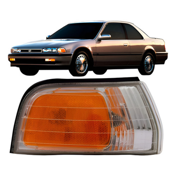 Lanterna Dianteira Pisca Seta Accord 92 93 Cristal Ambar