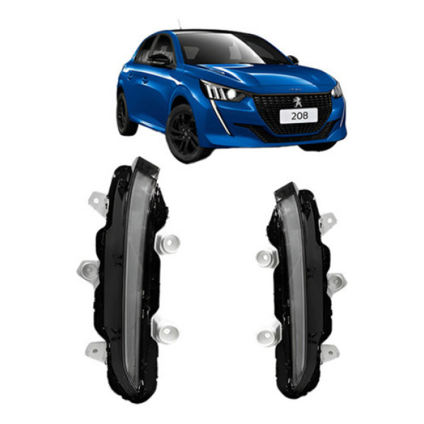 Farol De Milha Led Peugeot 208 2021 2022 2023 2024 Daylight