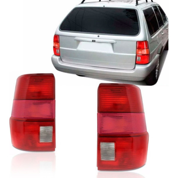Lanterna Traseira Quantum 1998 1999 2000 2001 Bicolor