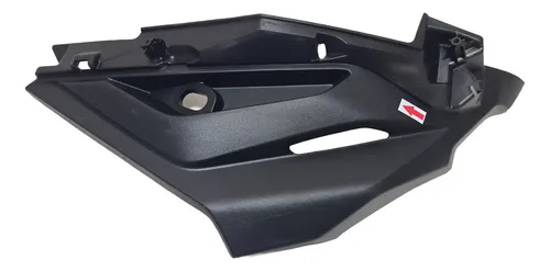Carenagem Inferior Farol Esq Honda Xre 190 2025 Avaria 60635 Preto