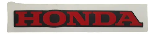 Adesivo Logo Honda Biz 125 Es 2015 Preta Original