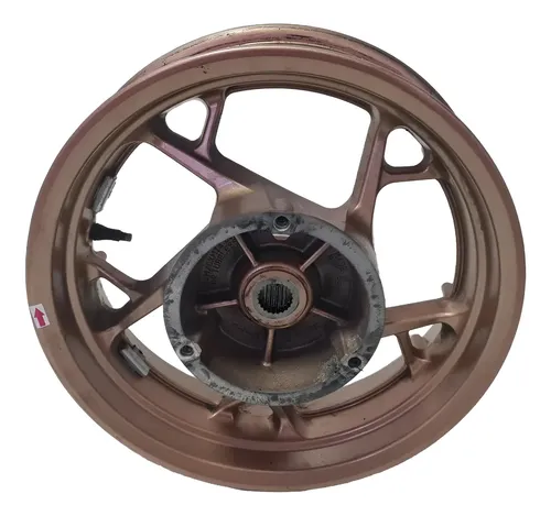 Roda Traseira Yamaha Xmax 300 2026 Detalhes 61596 Dourado